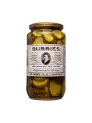 Bubbies Chips Bread and Butter close-up: savory crunch ideal for lunchboxes and dips.