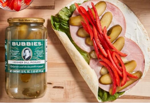 Bubbies pantry-ready jars ready for quick snacking