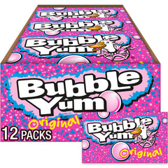 Bubble Yum Original Flavor bulk box ready for party favors and group snacking.