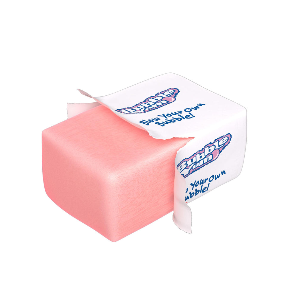 Holiday gathering featuring Bubble Yum Original gum as a colorful treat.