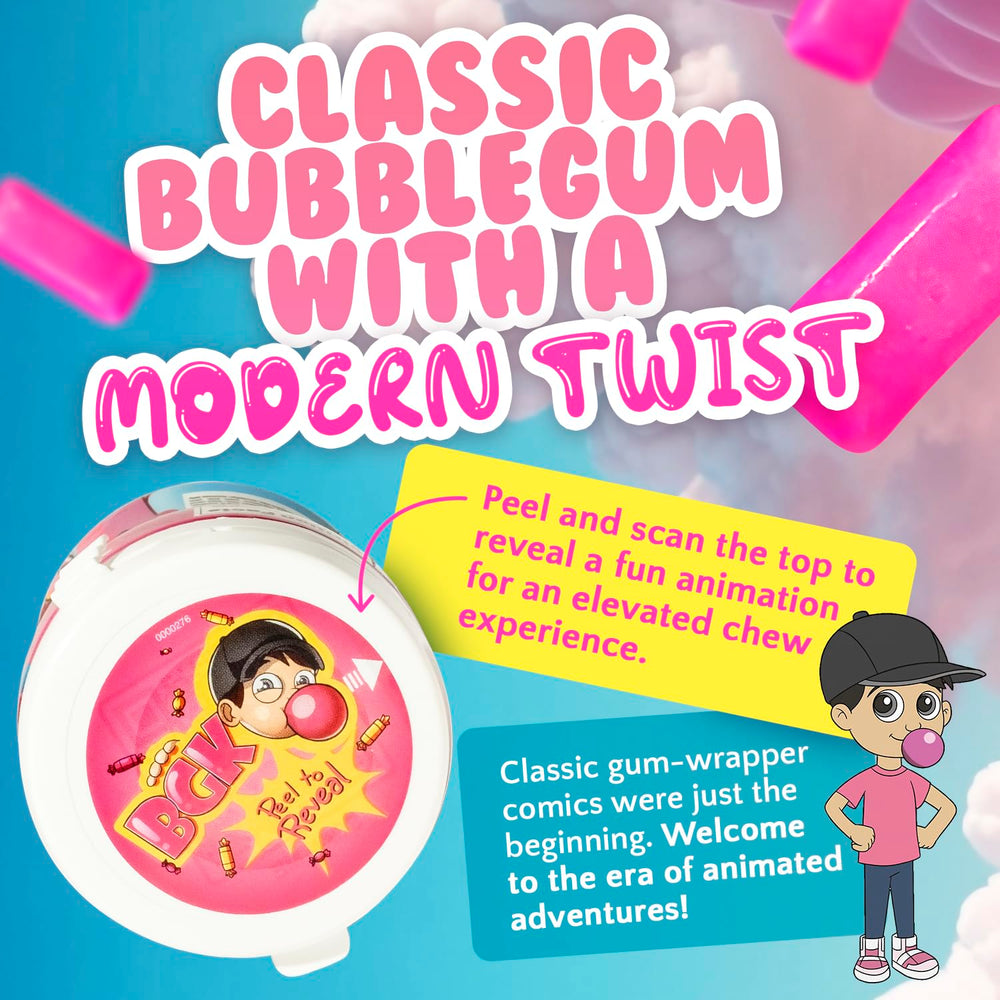 Bubblegum Kids Original Blend resealable pouch for school and travel.