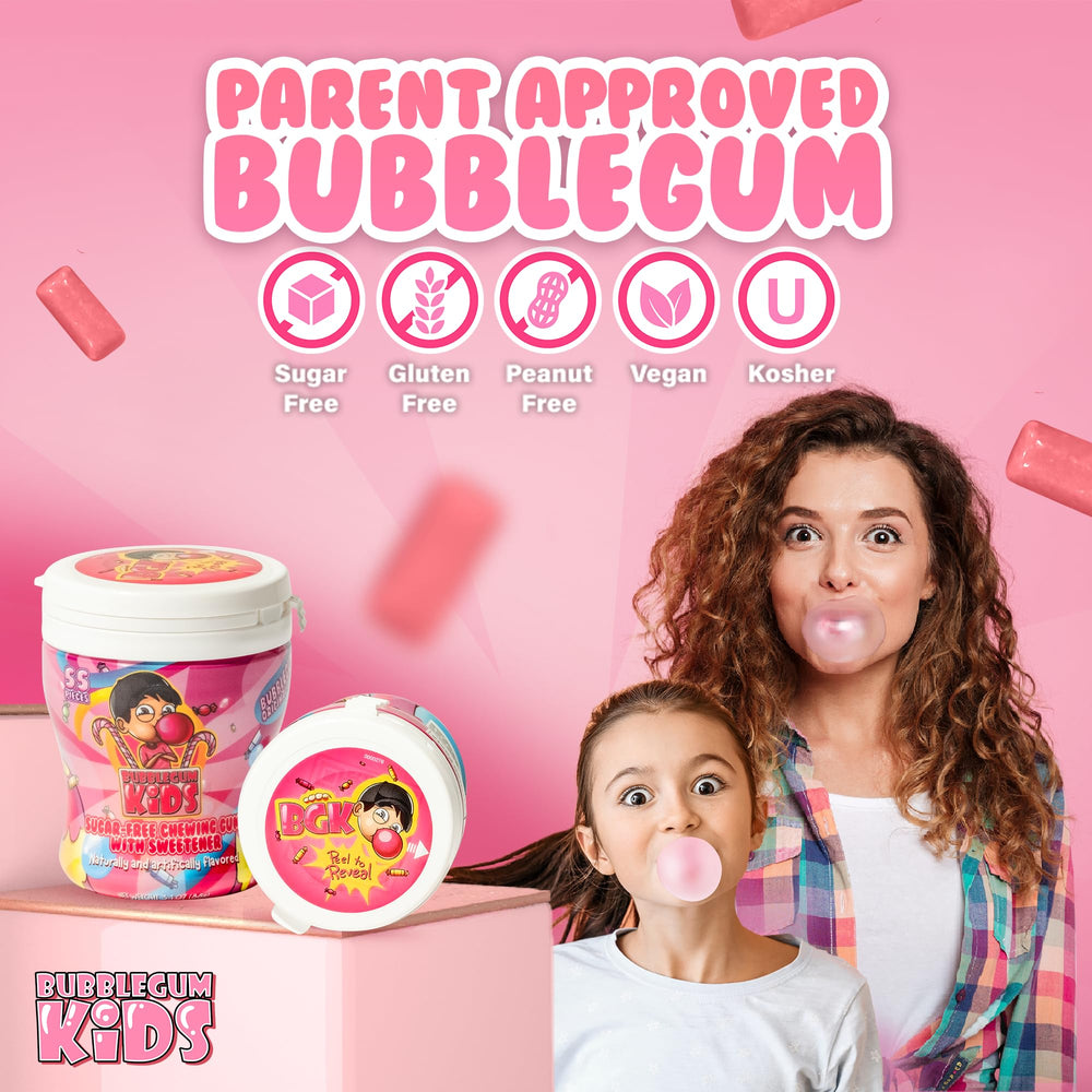 Bubblegum Kids Original Blend ideal for parties and sharing moments.