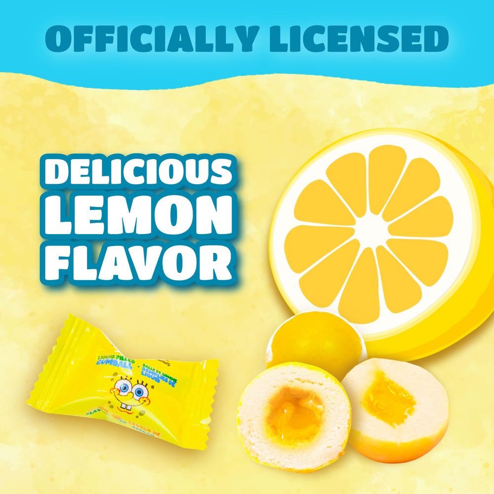 Bubblegum Kids SpongeBob natural colors and flavors for bright, gelatin-free candy