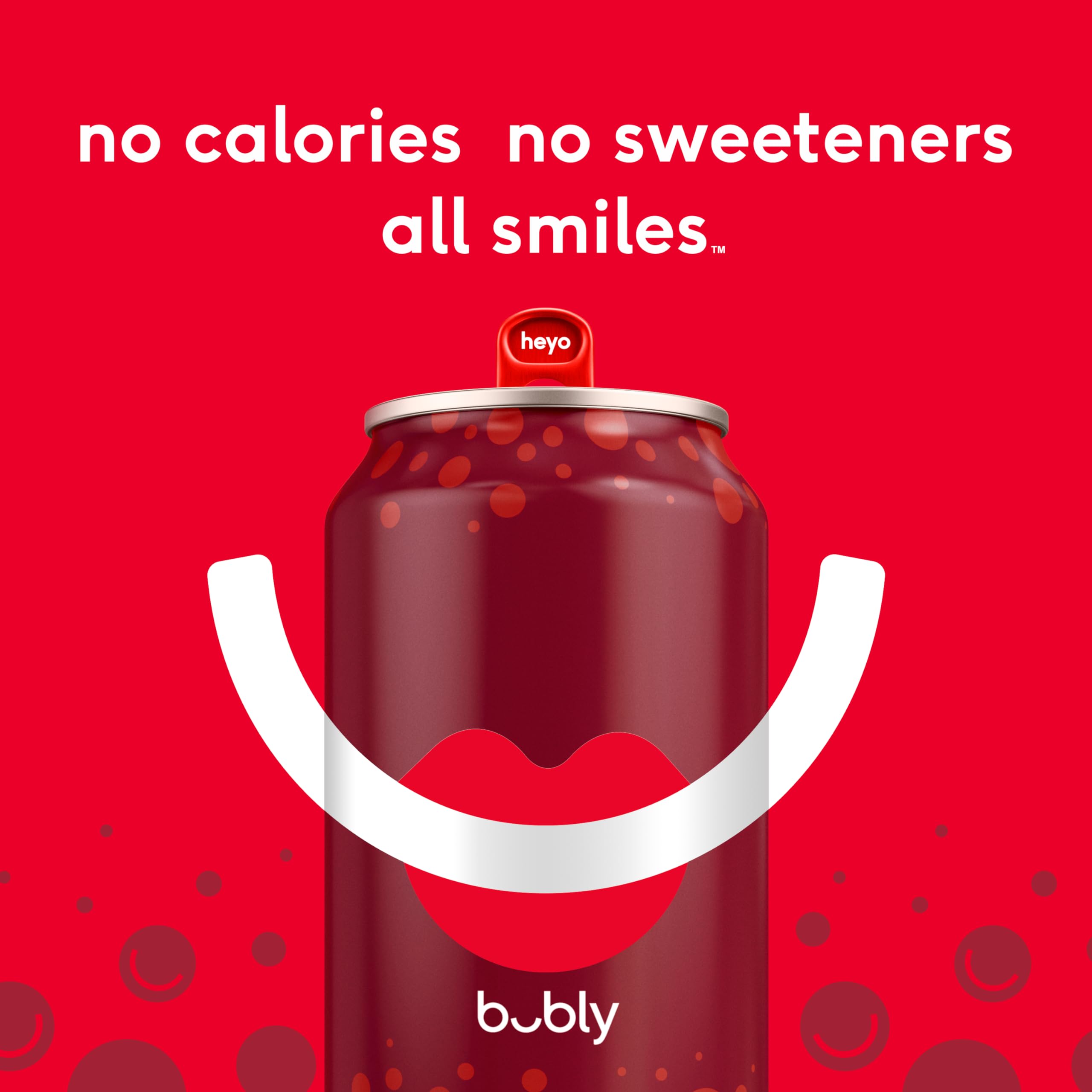 Bubly bubbles in a glass, crisp sip without sugar