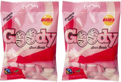 Bubs Goody Candy Ovals Godis Pack strawberry-vanilla flavor, a chewy, flavorful treat
