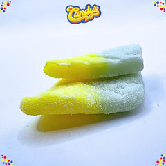 BUBS Tutti Frutti Rhombus foam candy close-up, ideal for social sharing and gifting