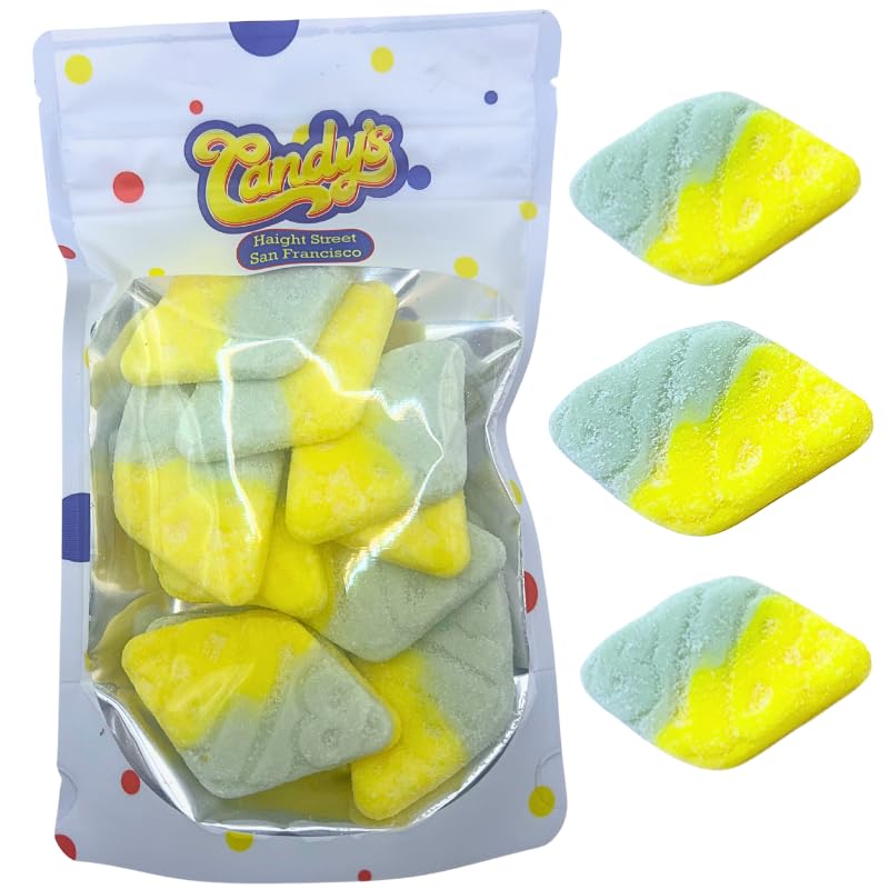 BUBS Tutti Frutti Rhombus foam candy packshot with vibrant colors for gift platters