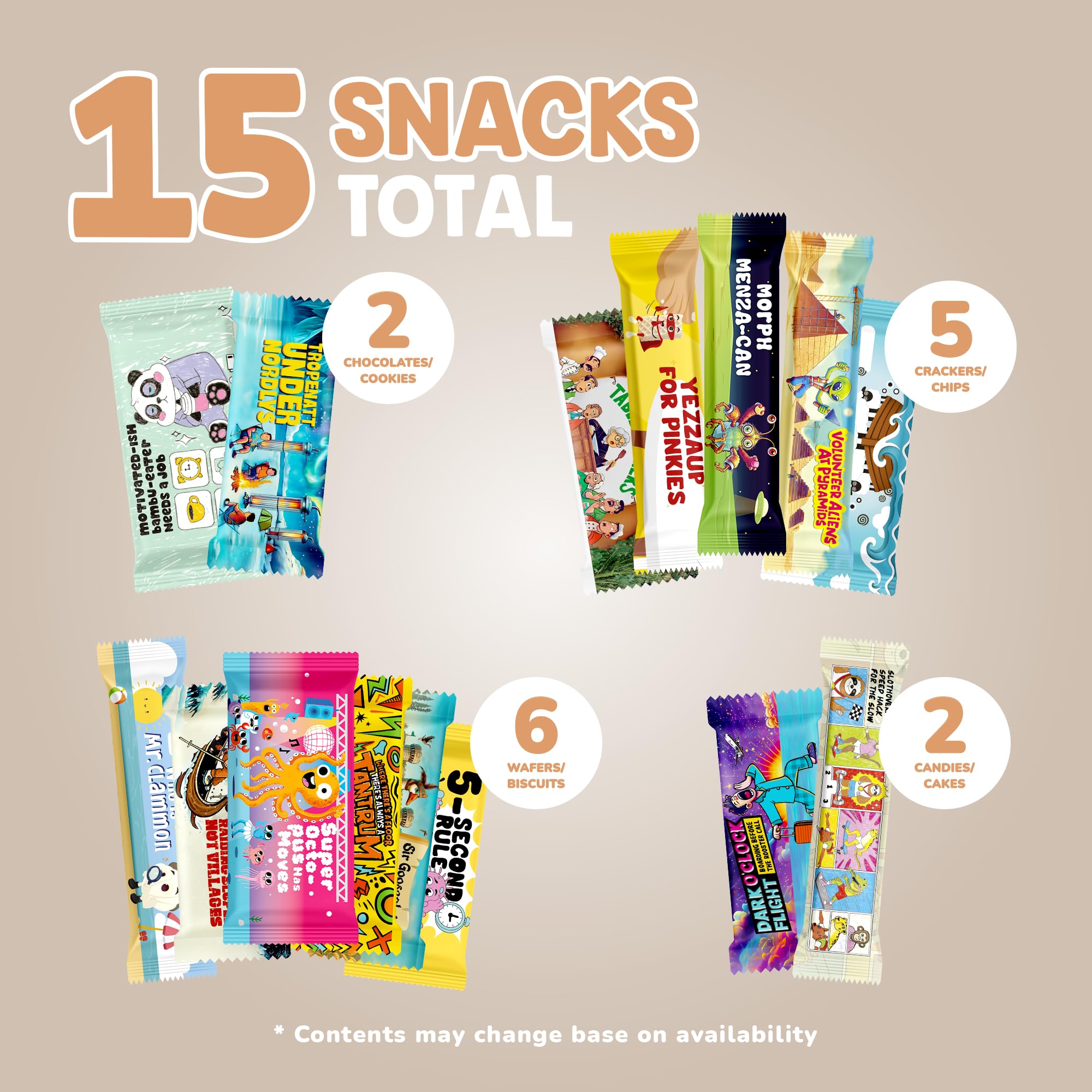 Bubsooboo's Midi Snack Box showcases colorful, shareable snacks from around the world.