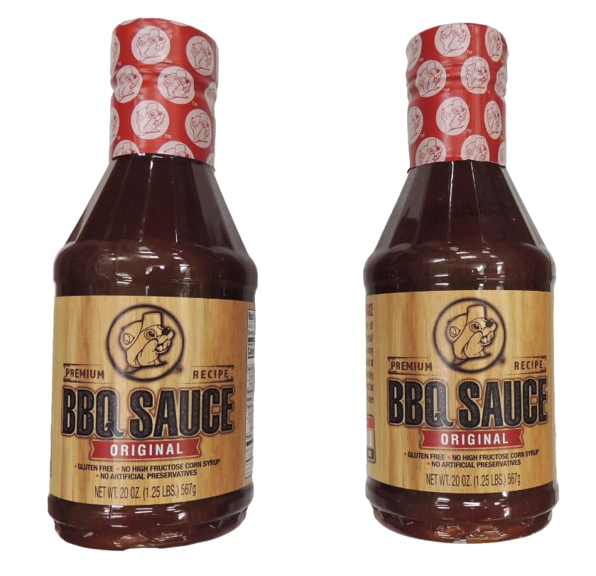 Buc-ee's Premium Recipe BBQ Sauce Sets: two 20 oz bottles for grilling and dipping