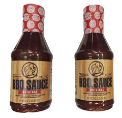 Buc-ee's Premium Recipe BBQ Sauce Sets: two 20 oz bottles for grilling and dipping
