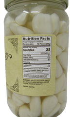 Buc-ee's Pickled Garlic in a garnish bowl to enhance salads and stir-fries.
