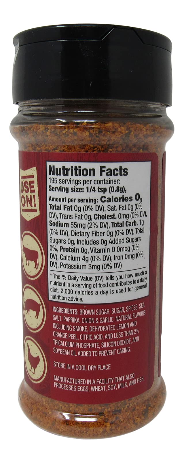 Buc-ee's Texas Round Up Rub brisket-ready seasoning for flavorful smoky meals.