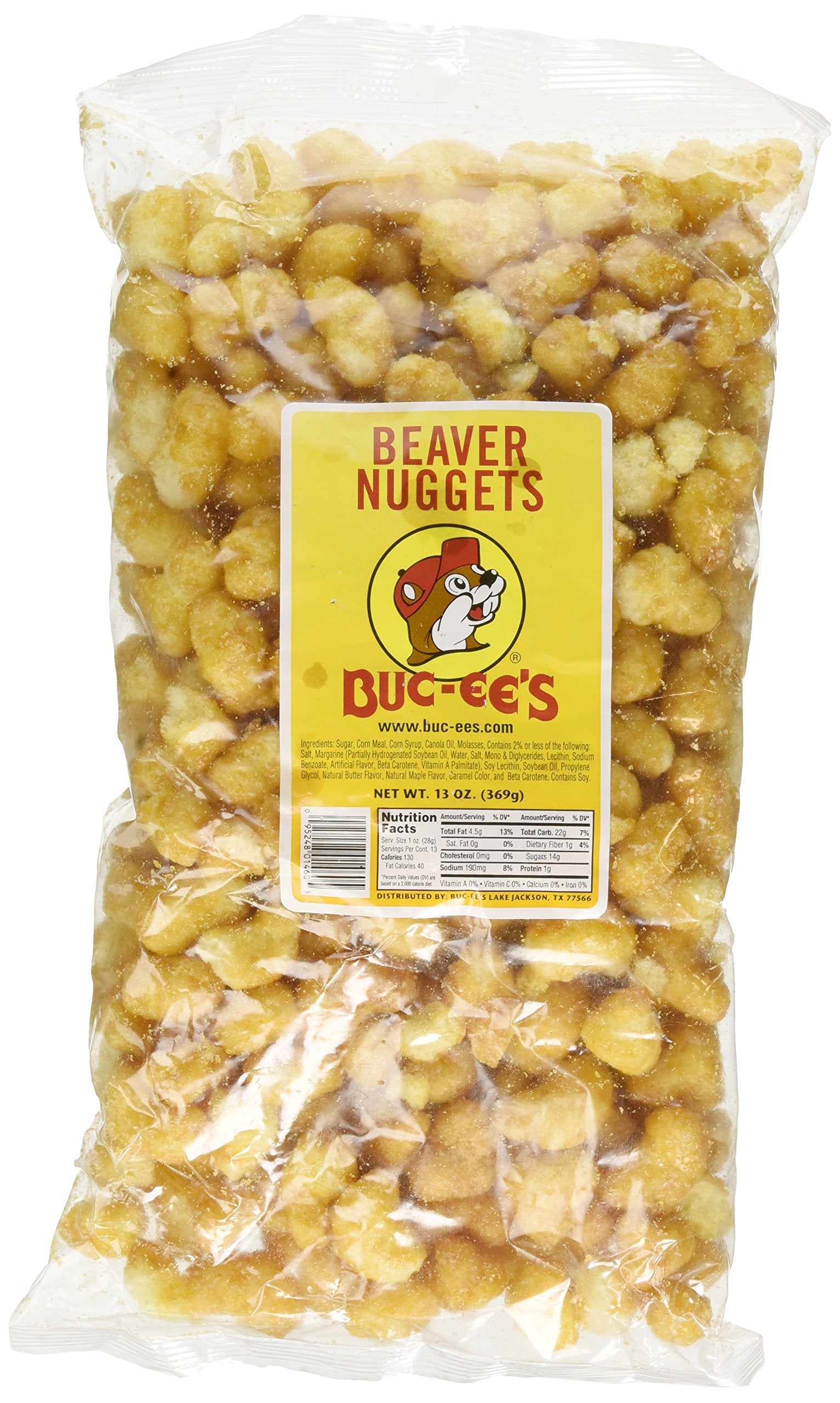 Buc-ee's Beaver Nuggets 13oz bag for on-the-go snacking