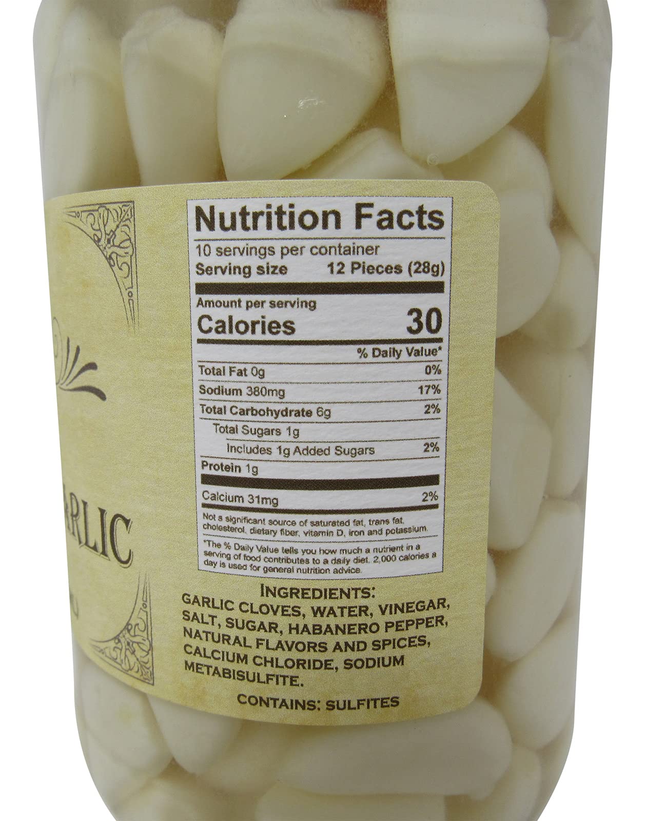 Buc-ee's pickled habanero garlic on shelf highlighting year-round flavor versatility