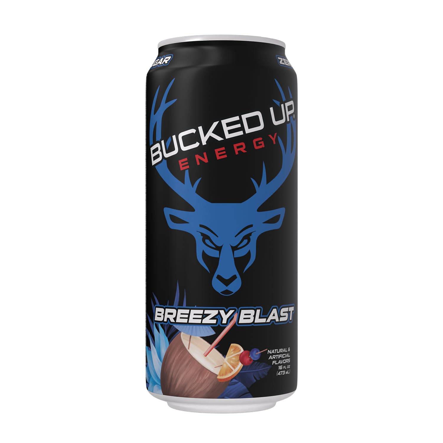 Bucked Up Breezy Blast ready-to-drink pack ideal for busy days