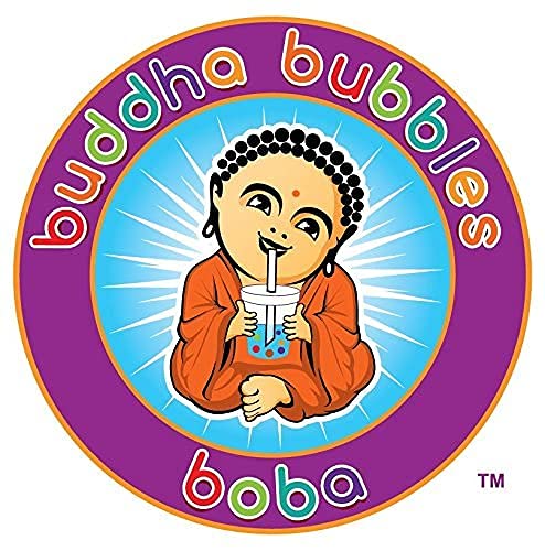 Buddha Bubbles Boba serving bowl and cup invite cafe-style bubble tea at home.