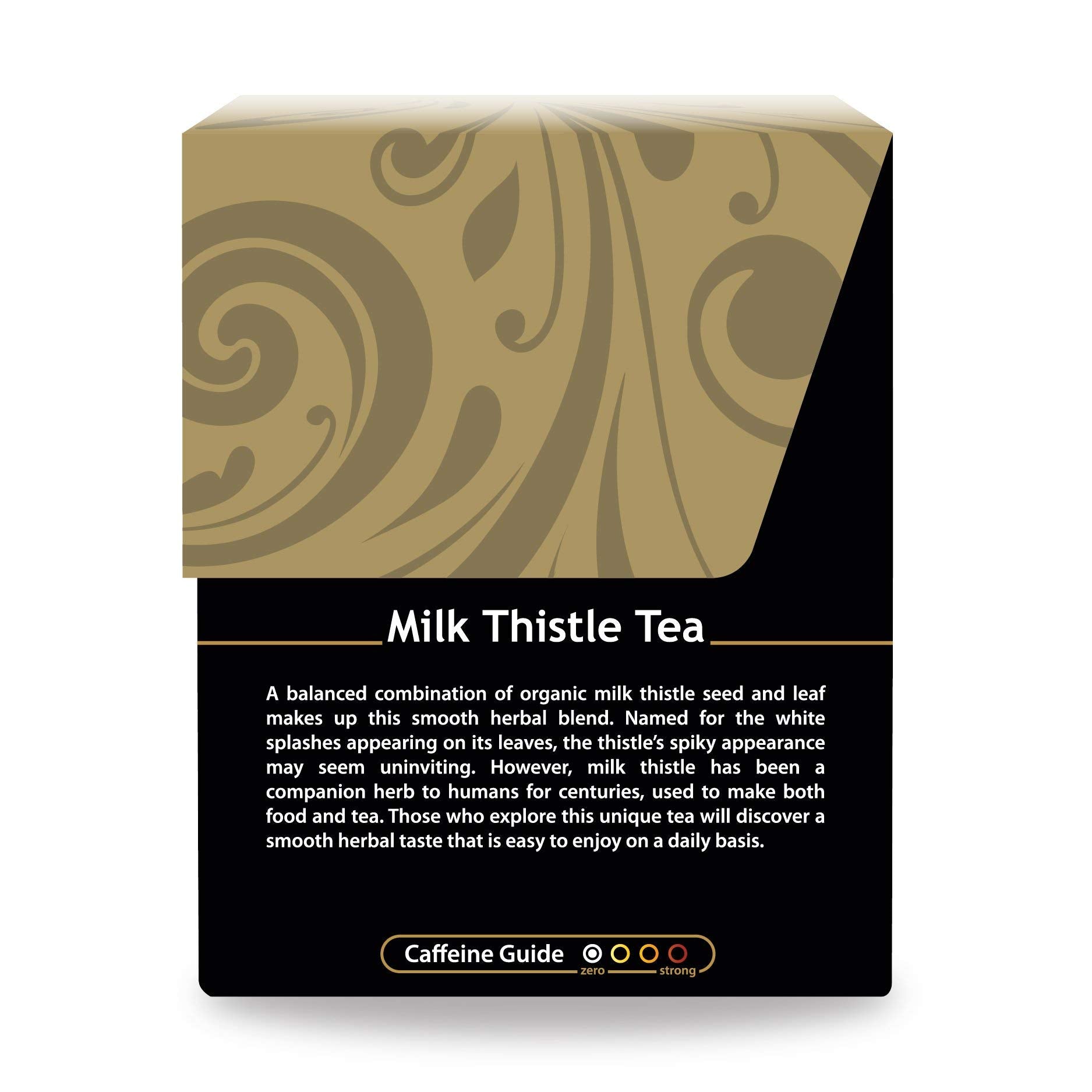 Buddha Teas Milk Thistle Tea cup with Clover Honey for a soothing ritual