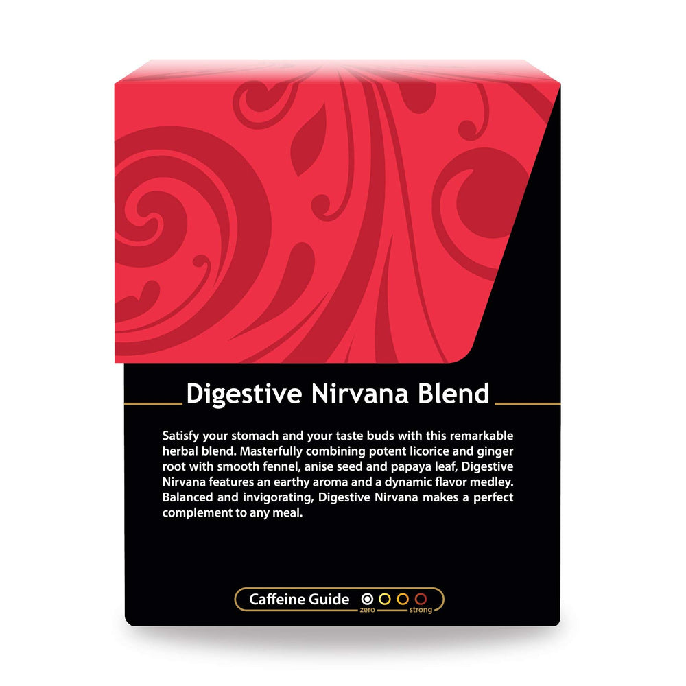 Buddha Teas Organic herbs and spices highlight natural antioxidants and minerals.