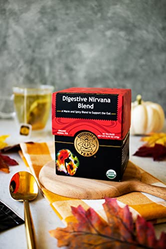 Buddha Teas OU Kosher and Non-GMO seal signals trusted quality.