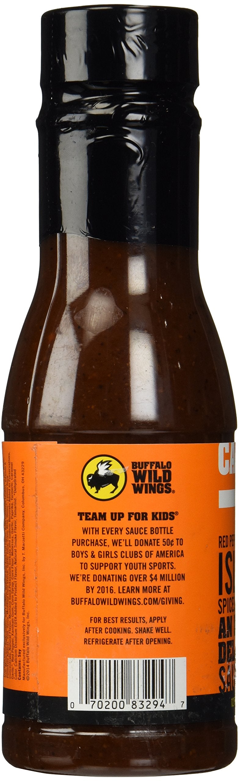 Buffalo Wild Wings Caribbean Jerk sauce on grilled chicken adds tropical heat.