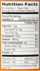 Buffalo Wild Wings Caribbean Jerk sauce label closeup highlighting spices.