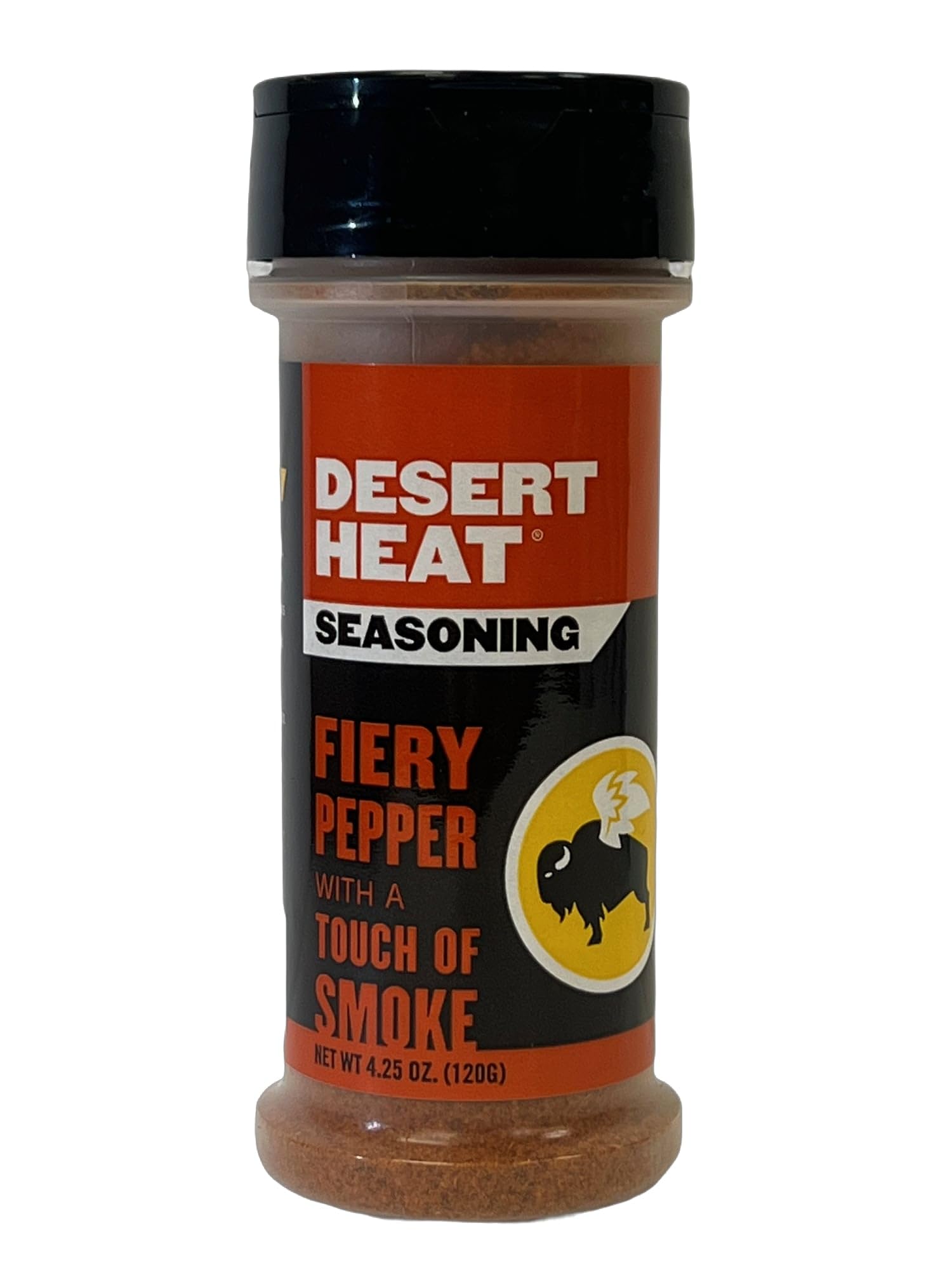 Buffalo Wild Wings Desert Heat Dry seasoning bottle enhances wings with bold heat