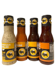 Buffalo Wild Wings Asian Zing bottle for bold, tangy flavor on snacks