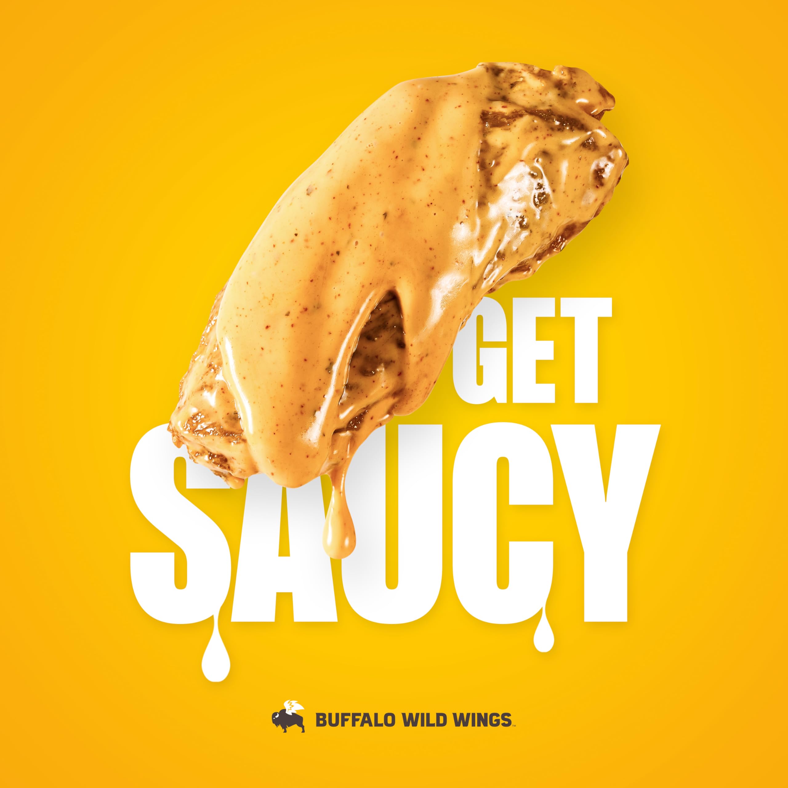 Buffalo Wild Wings Southwestern Ranch Sauce glaze brushed on meat