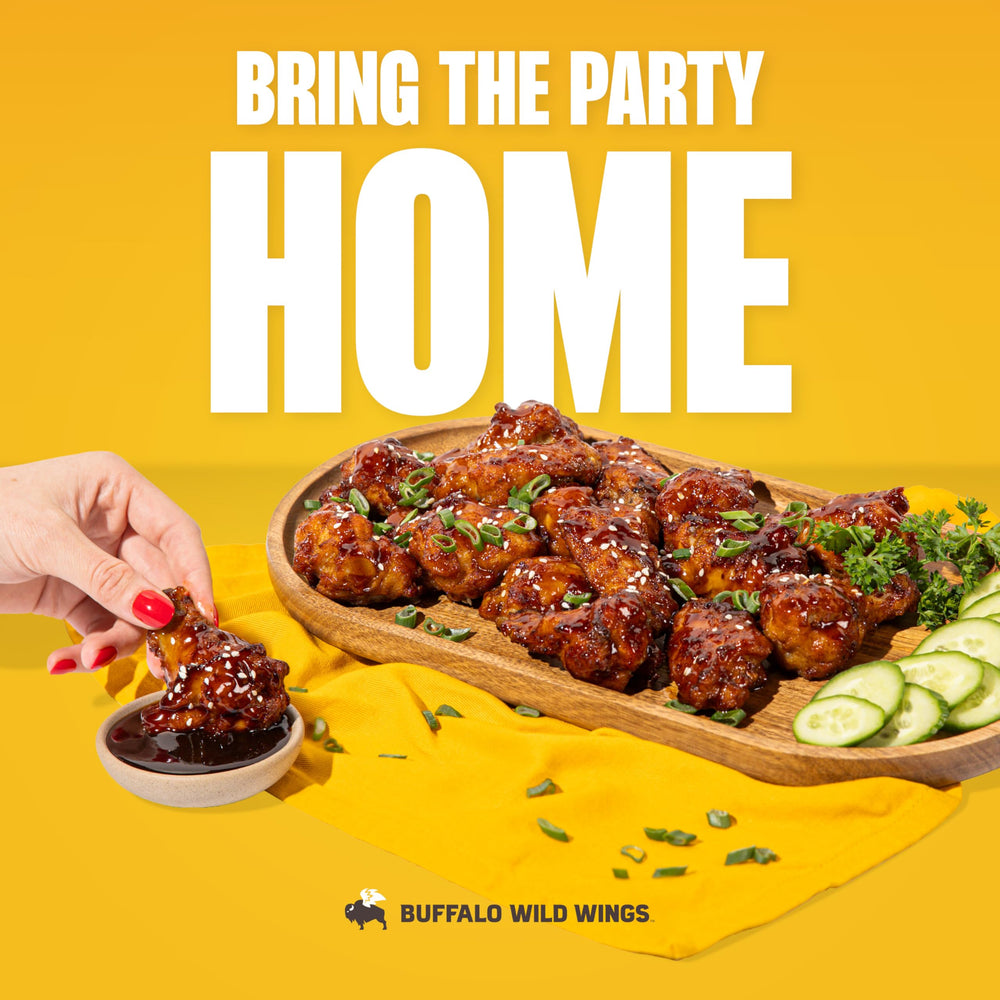 Buffalo Wild Wings Teriyaki salad dressing adds zing to greens.