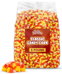 Buha Sweets candy corn two-pound bag tri-color for sharing at fall gatherings