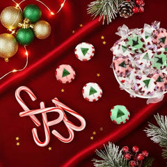 Buha Sweets nougat mix wintergreen pieces for stocking stuffers and office treats