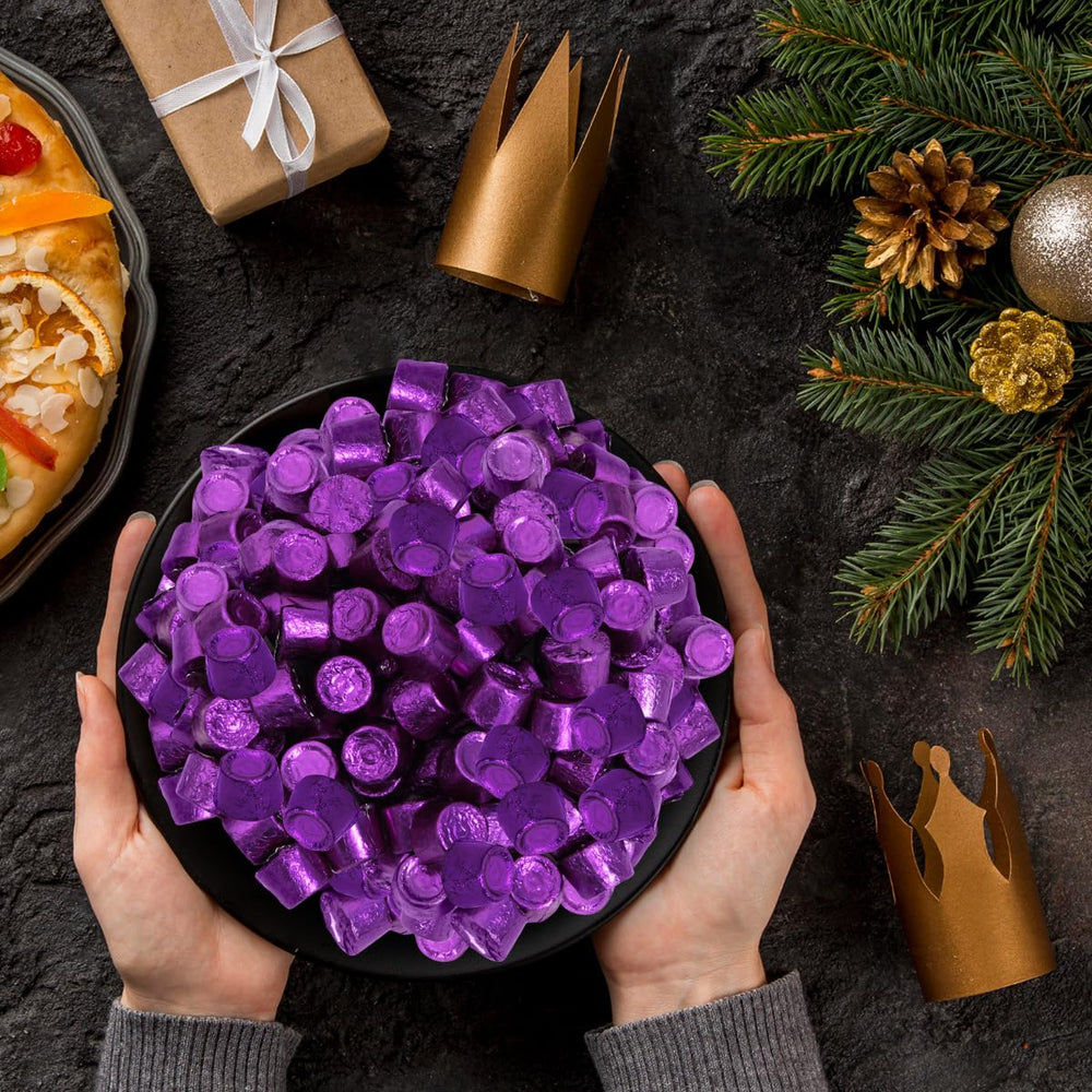 Buha Sweets festive purple candy—adds color to candy buffets.
