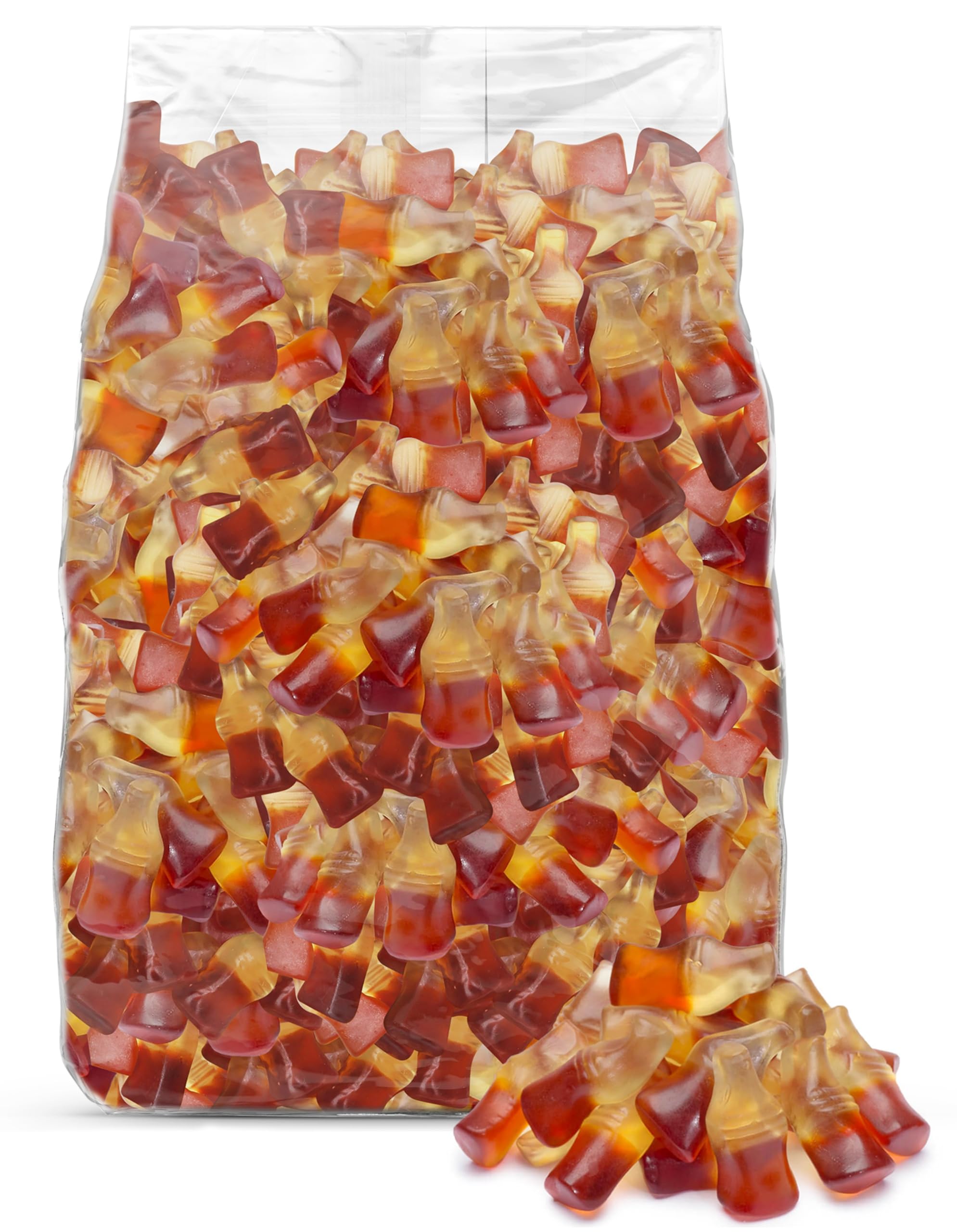 Buha Sweets Happy Cola gummies in a 2lb bag for party jars.