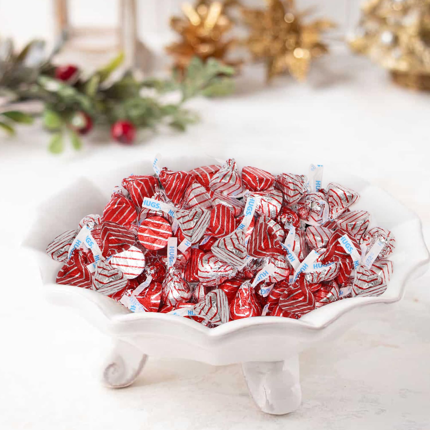 Buha Sweets wrapped hugs foils keep freshness, great for gifting.