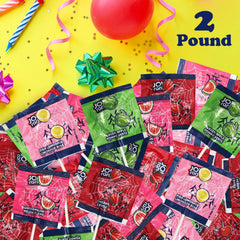 Buha Sweets Cherry Lollipops flavor close-up for festive treats.
