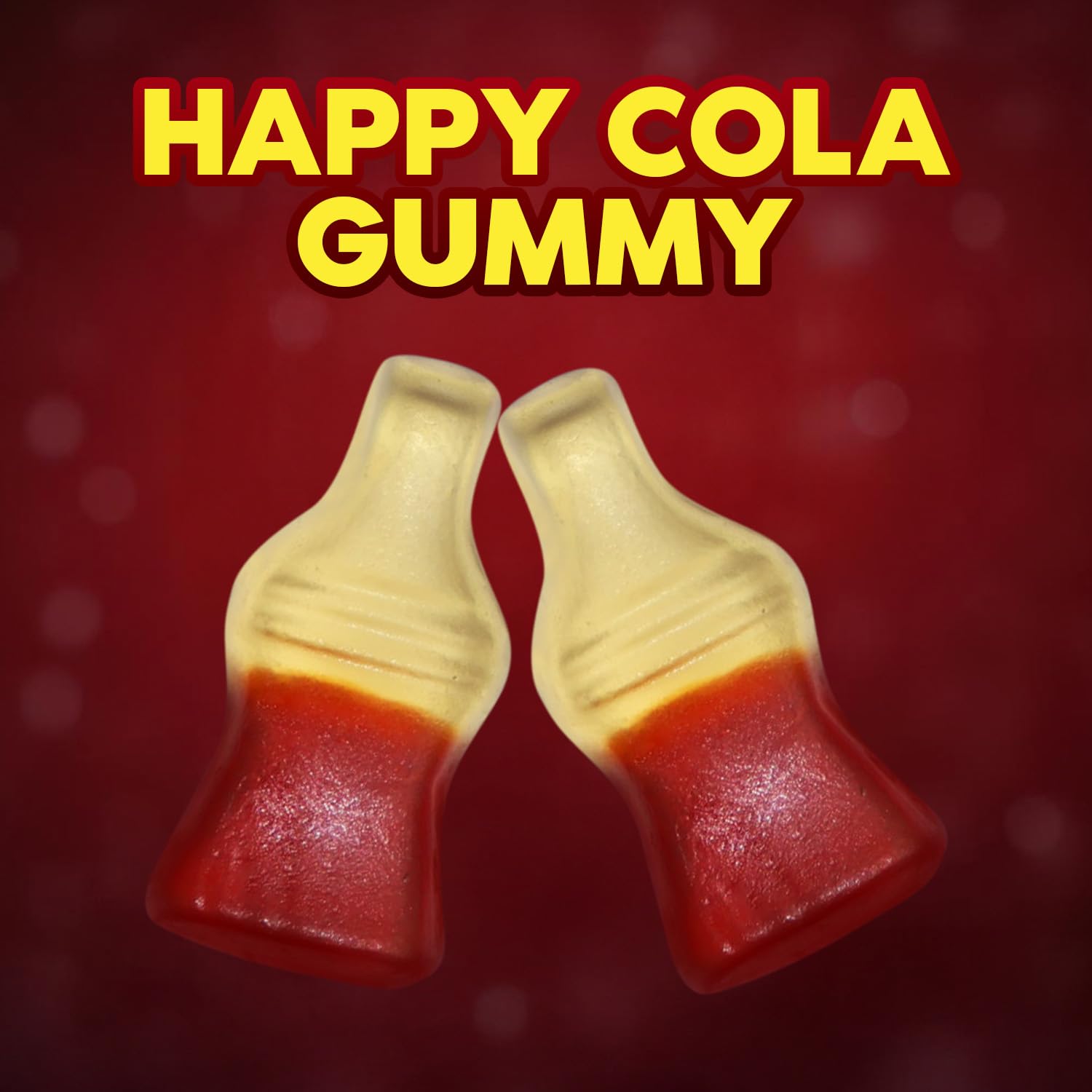 Buha Sweets party-friendly cola gummies for gifts and display.
