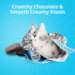 Buha Sweets blue-wrapped Kisses ideal for party favors and candy buffets.