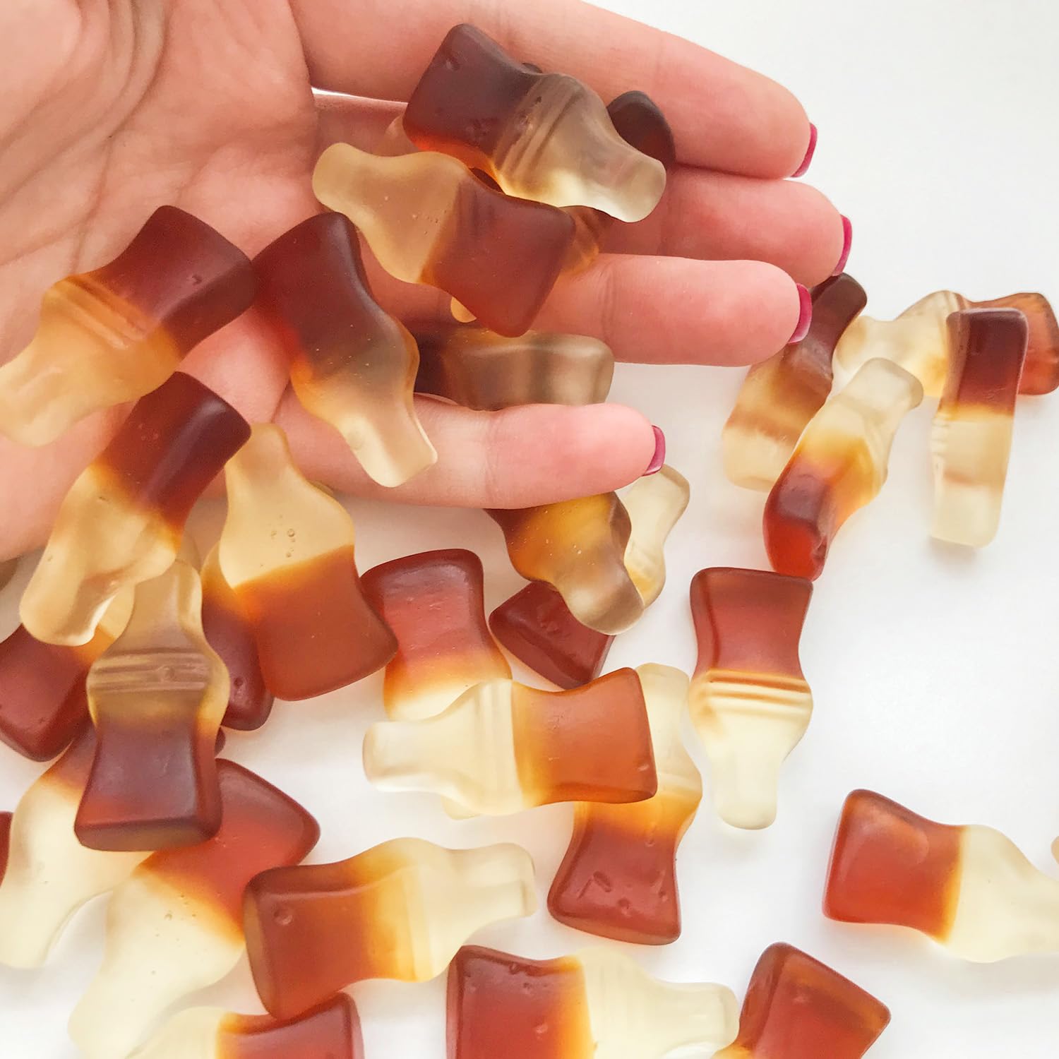 Buha Sweets soft chewy cola gummies for everyday snacking.