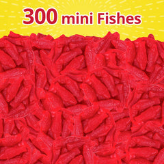 Buha Sweets Swedishfish mini gummies in lunchbox, convenient individually packed portions