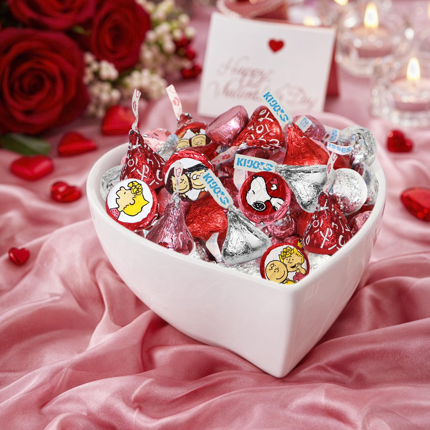 Buha Sweets festive valentines treats for candy buffets and seasonal displays.