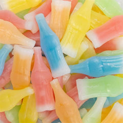 Buha Sweets wax bottles candy with colorful juice center for party favors and nostalgic snacking.