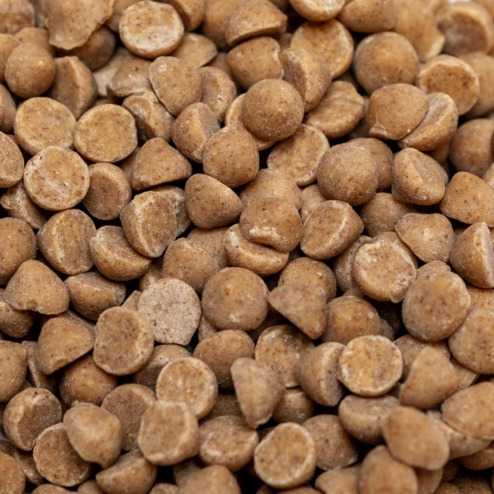 Mini cinnamon drops baking chips ready to sprinkle into cookies and muffins.