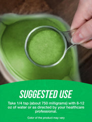 BulkSupplements Organic Matcha Powder in a glass cup for daily ritual.