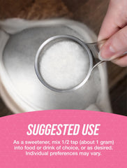 BulkSupplements Fructose Powder in hot tea provides smooth, dissolvable sweetness.