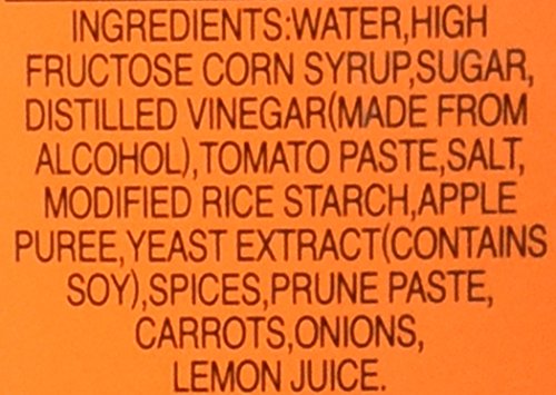 Bull-Dog Tonkatsu Sauce label close-up shows authentic Japanese flavor.