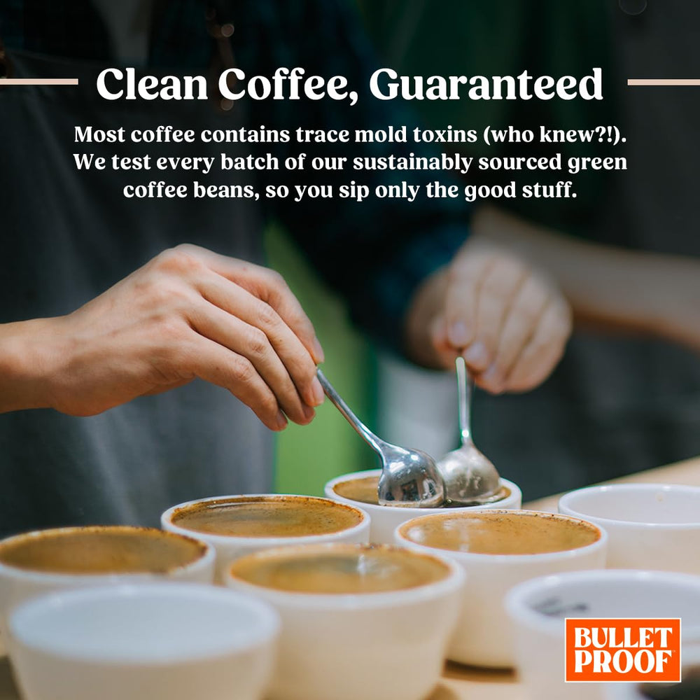 Bulletproof coffee undergoes toxin testing to ensure cleaner tasting grounds.