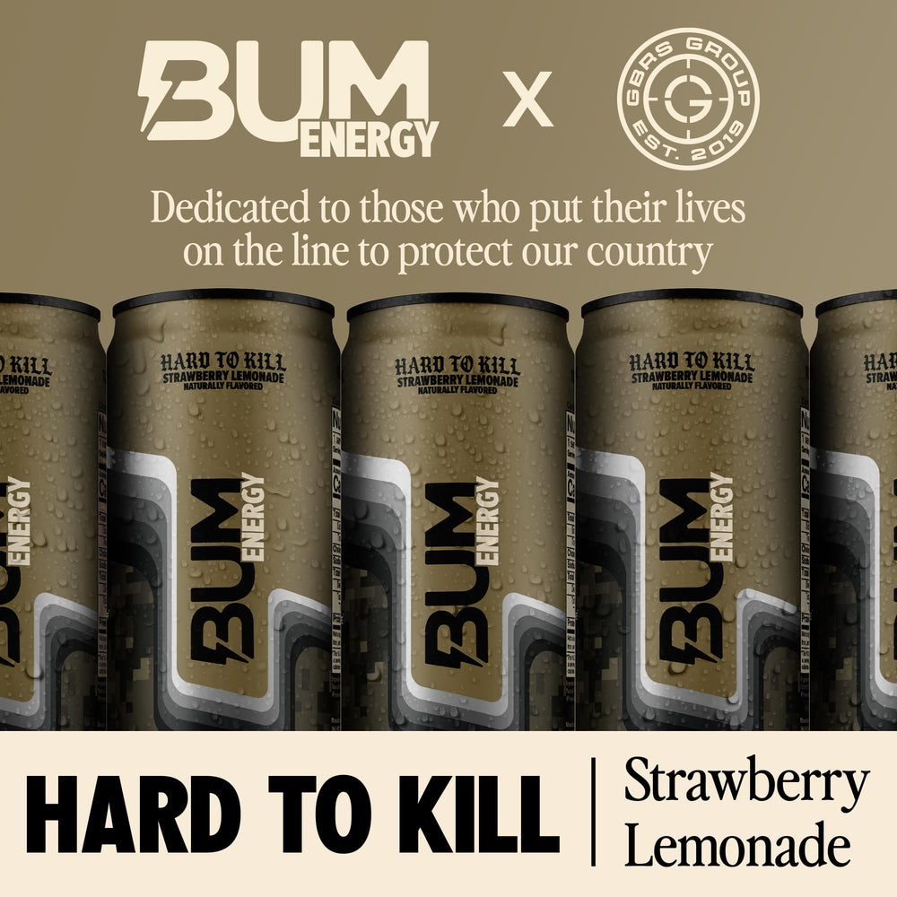 Bum Energy natural caffeine Cognizin ingredient close-up highlights focus support.