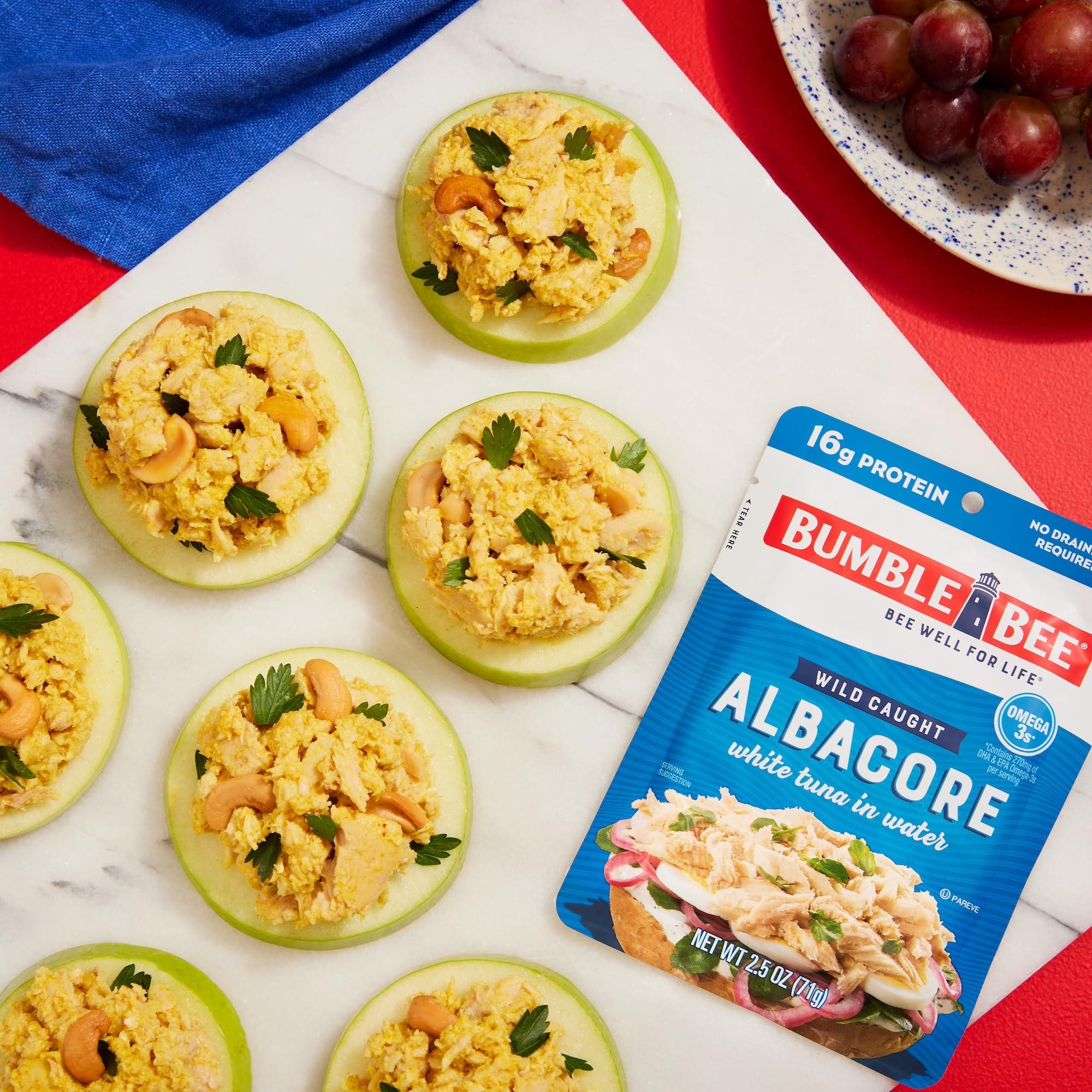 Bumble Bee 12-pack tuna pouches for pantry and travel