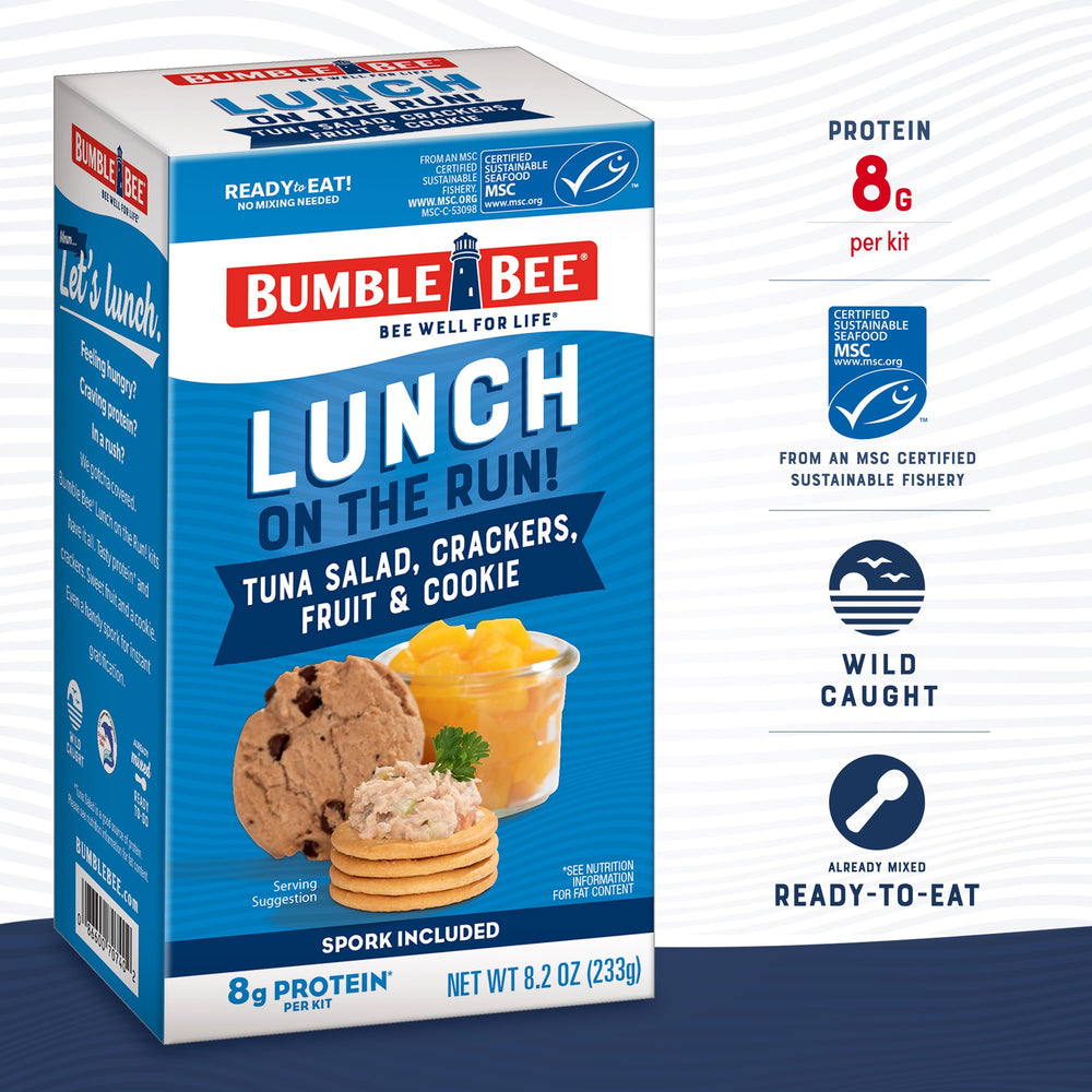 Bumble Bee Lunch On The Run diced peaches cup — refreshing fruit side
