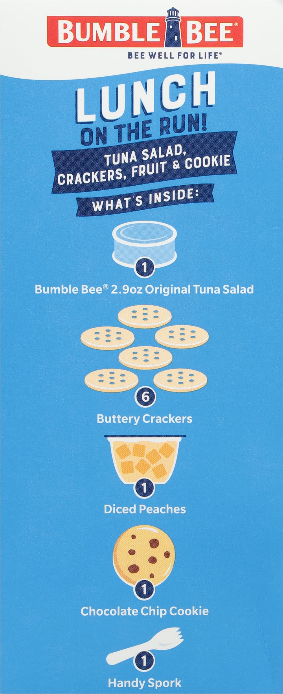 Bumble Bee Lunch On The Run outdoors use — perfect for hiking and travel lunches